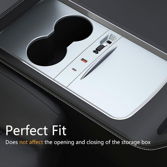 Fast Charger USB Hub Center Console Expansion Compatible with TESLA Model 3 - Picture 3 of 4